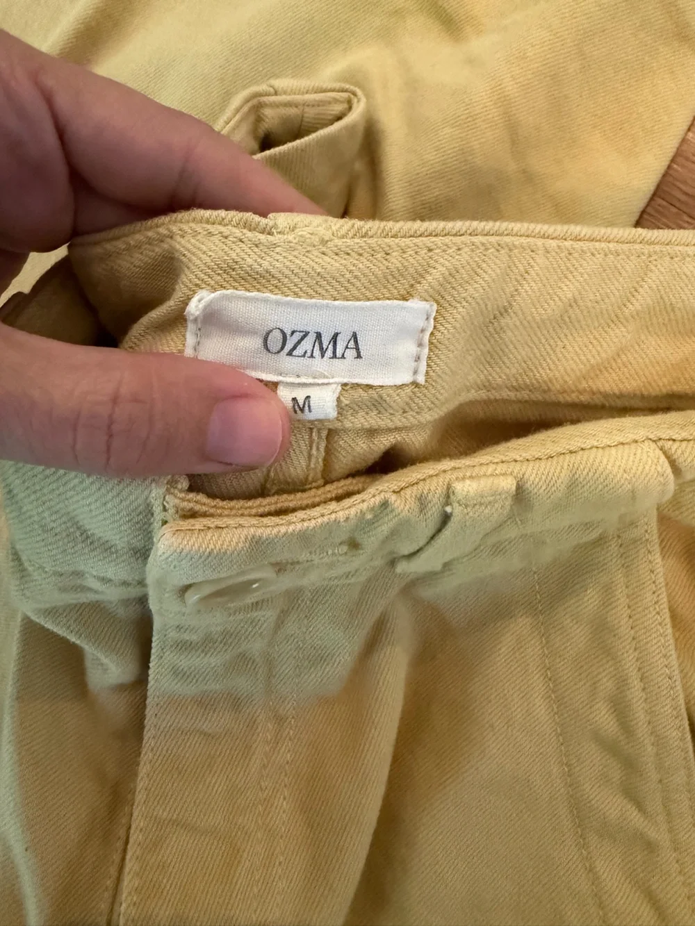 OZMA Jardin Pants in Hay - Picture 6 of 10